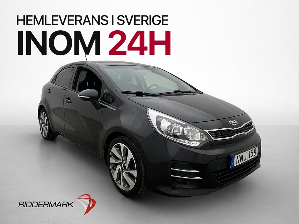Kia Rio 1.2 84hk Special Edition Kamera Farthållare Rattvärm