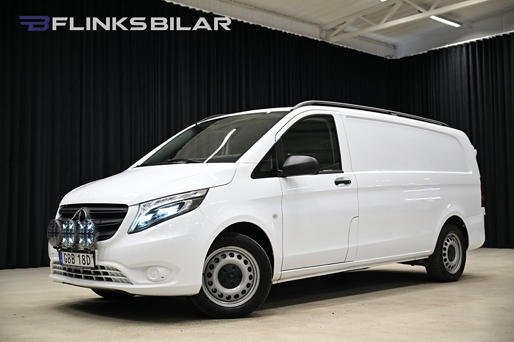 Mercedes-Benz Vito 116 CDI 4x4 9G X-Lång|Automat|LED|Inredd|Nedlackad|Moms