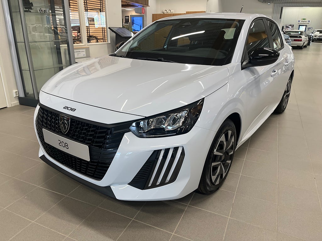 Peugeot 208 1.2 PureTech 100, Serviceavtal 36mån/1500mil/år ingår  thumbnail