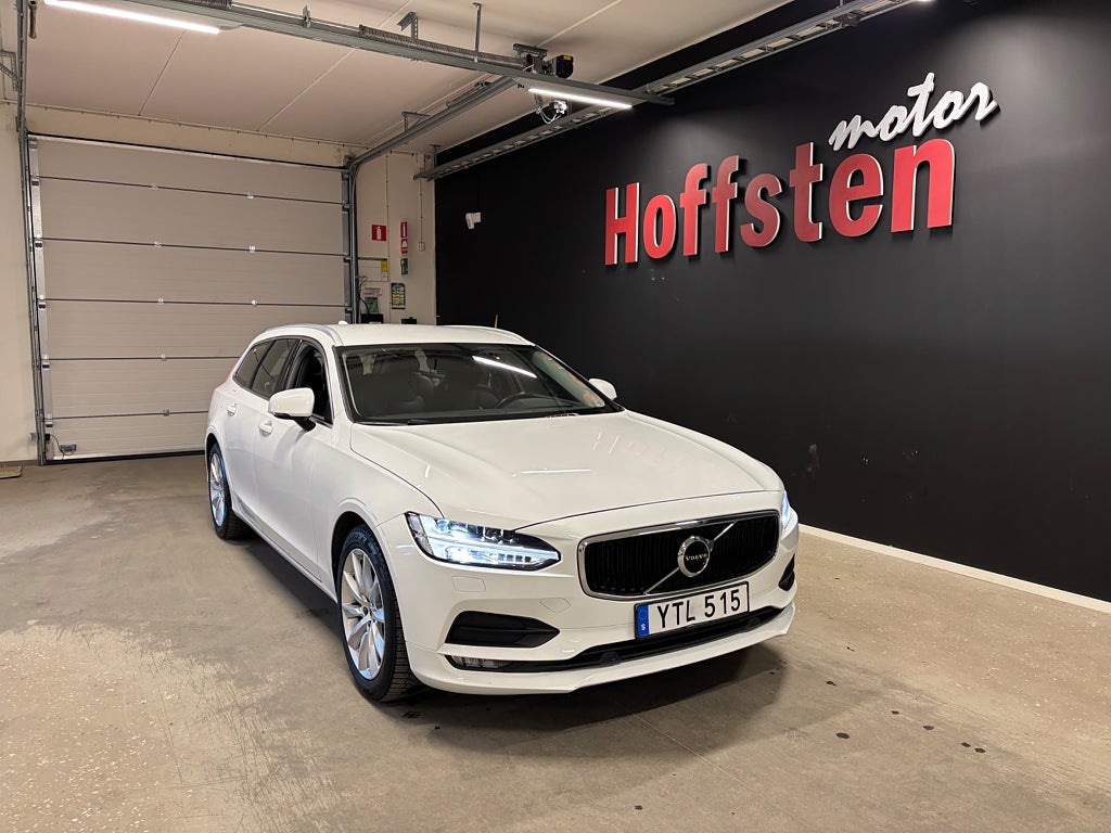 Volvo V90 T5 Bi-Fuel Geartronic Momentum Automat/Helskinn/Drag 