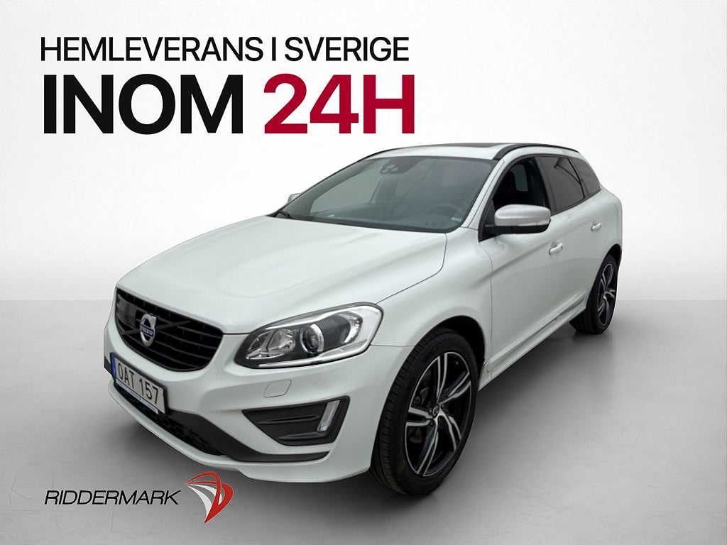 Volvo XC60 D4 AWD Classic R-Design Drag H/K Panorama VOC