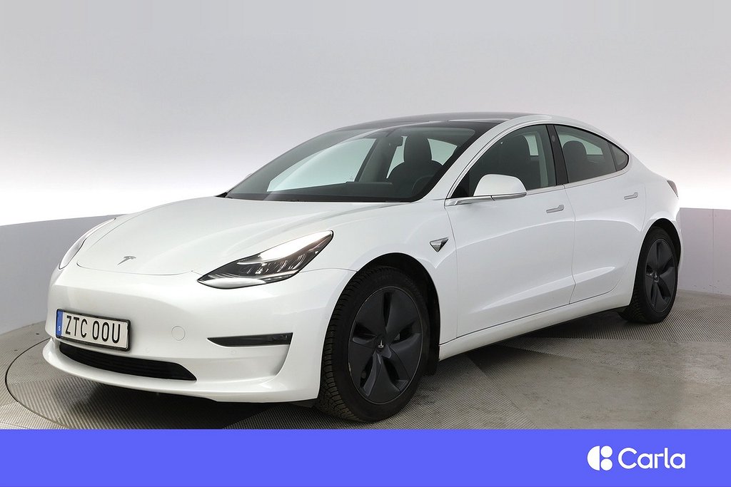 Tesla Model 3 Long Range AWD EAP Uppg.AP Pano V-hjul