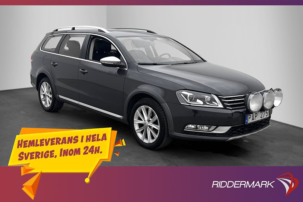 Volkswagen Passat Alltrack 2.0 4M D-Värm Pano Kamera Skinn