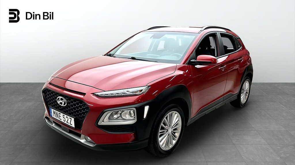 Hyundai Kona 1.6 T-GDI DCT 177 hk/backkamera/S+V-Hjul