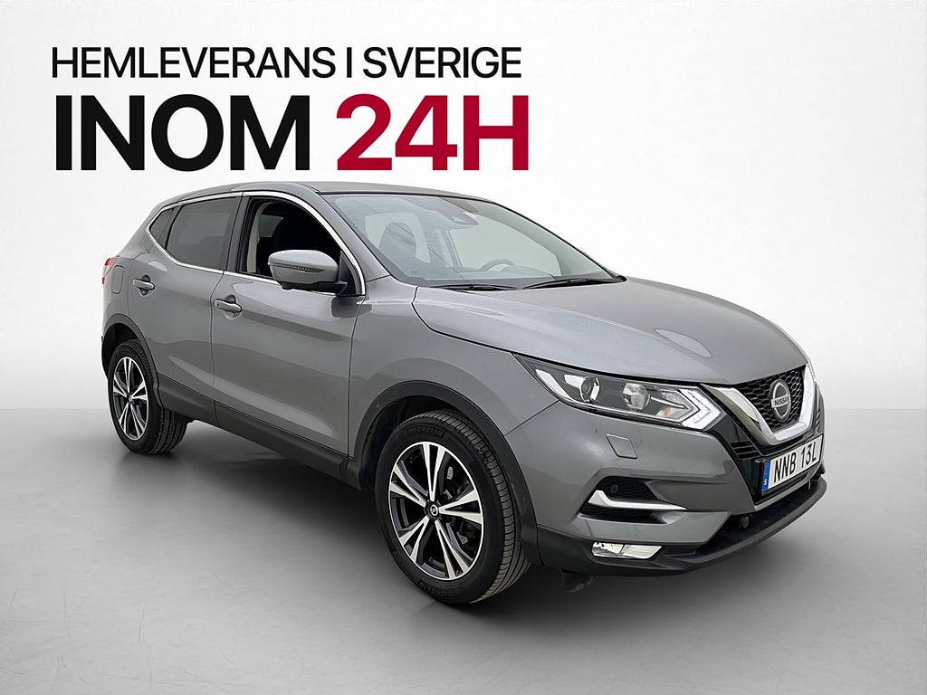 Nissan Qashqai 1.3 DIG-T DCT 360° kamera Navi 158hk