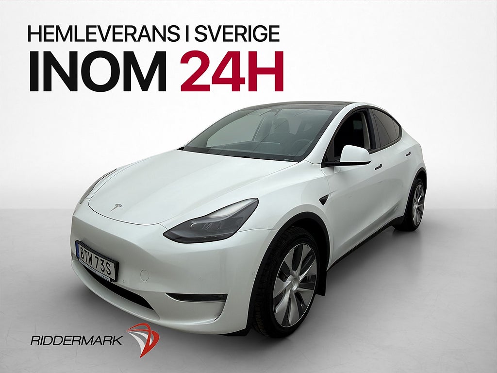 Tesla Model Y Long Range AWD En-Brukare Autopilot MOMS