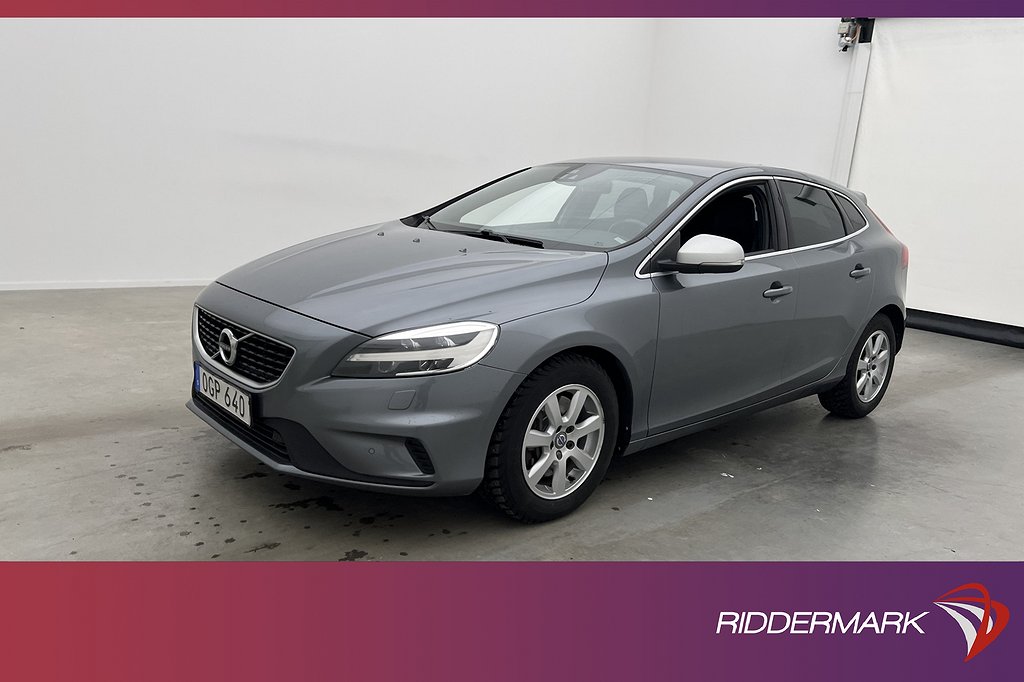 Volvo V40 D4 R-Design VOC D-Värmare Skinn Kamera Navi Drag