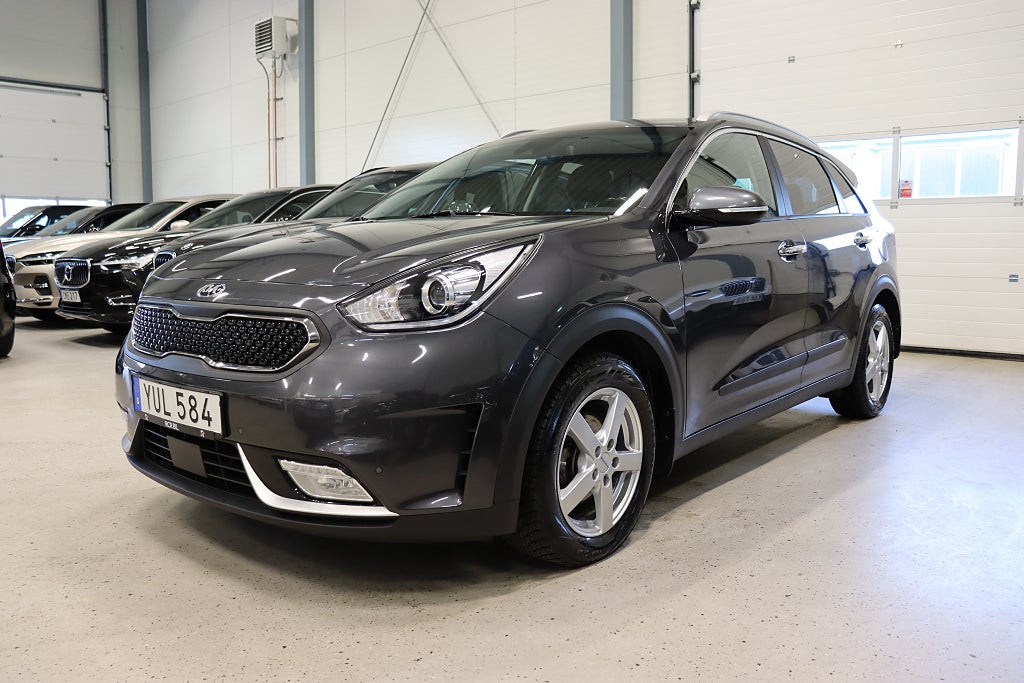 Kia Niro Hybrid DCT Advance Plus, GLS 2-Ägare Läder B-Kam 141hk