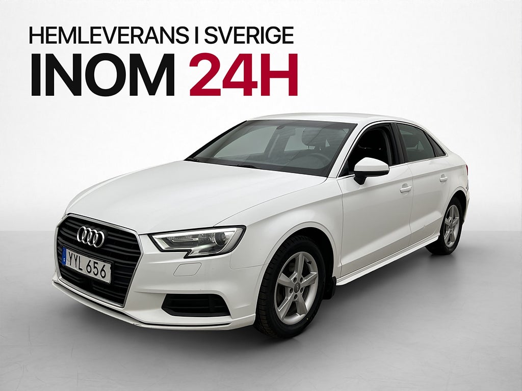 Audi A3 Sedan 150hk Proline Sensorer Farthållare Bluetooth