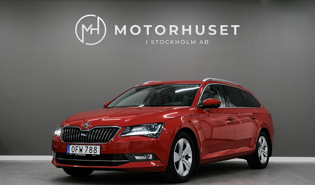 Skoda Superb Kombi 2.0 TDI 4x4 SCR L&K Euro 6 Adaptive Drag 1 Ägare
