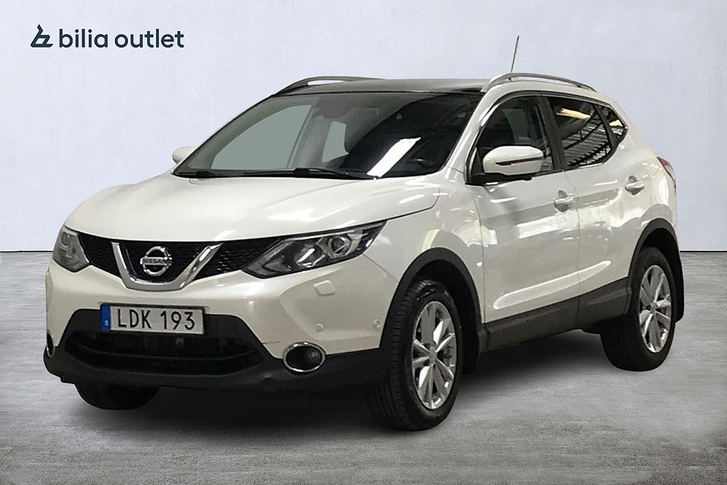 Nissan Qashqai 1.2 aut TEKNA 115hk Panorama Navi 360°