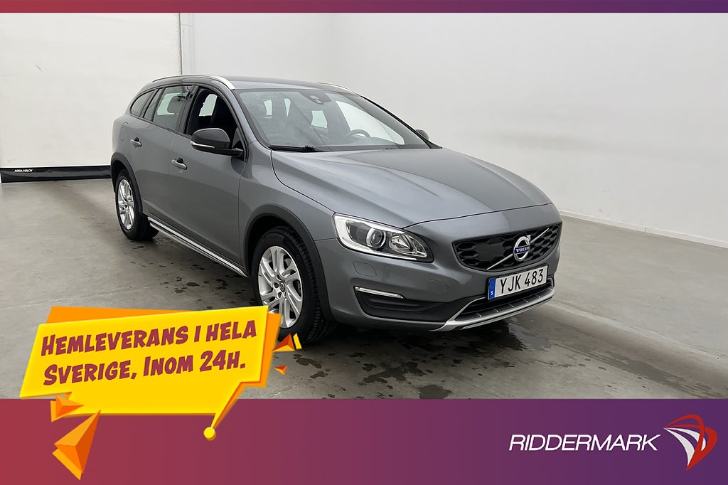 Volvo V60 Cross Country D3 Momentum Värmare VOC VÄLSERVAD!