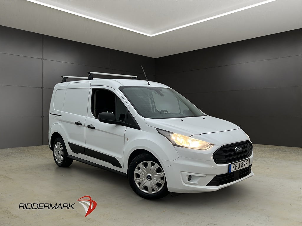 Ford Transit Connect Värmare Drag Kamera V-Inr CARPLAY Moms
