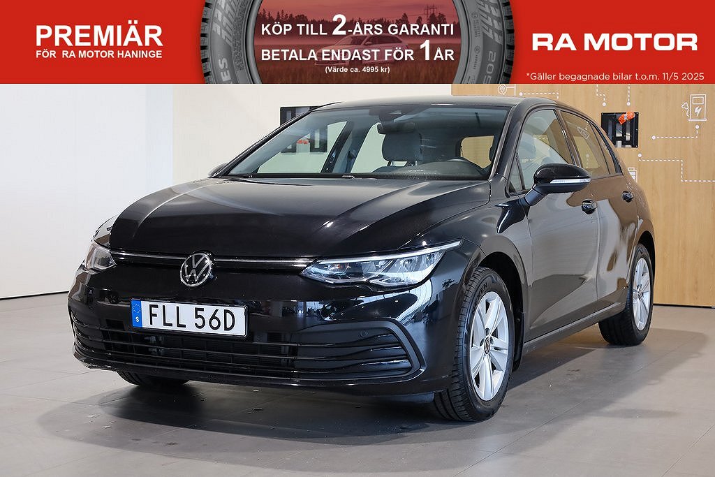 Volkswagen Golf 1,0 TSI 110hk Base Leasbar 2021