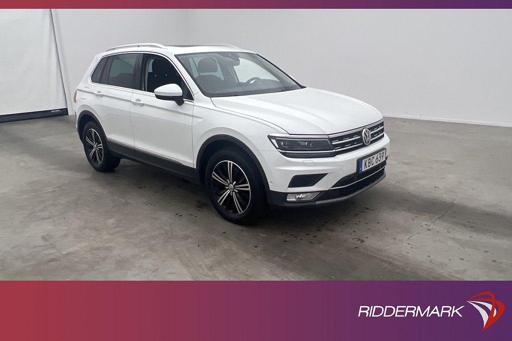 Volkswagen Tiguan 4M 190hk Executive Cockpit Värm Pano Drag