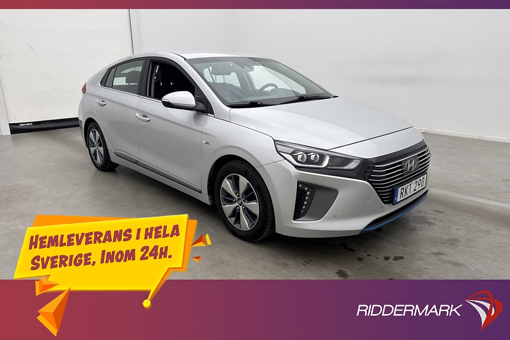 Hyundai IONIQ Plug-in 164hk Premium Plus CarPlay Navi Skinn