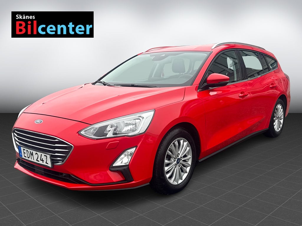 Ford Focus Kombi 1.0 EcoBoost SelectShift 125hk Titanium Navi Drag