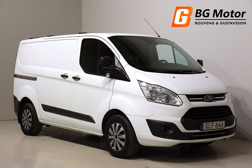 Ford transit Custom 2.0TDCi 131HK Moms/2Skjutdörrar/Värmare