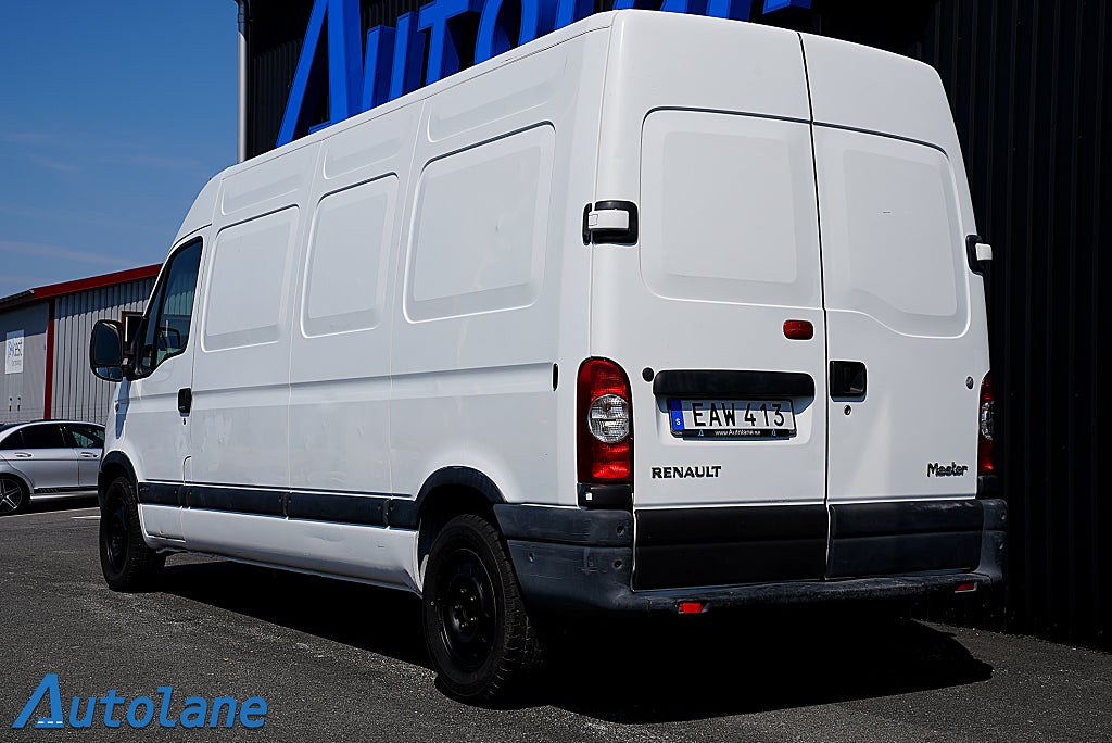 Renault master 3.5 T 2.5 dCi, Lastramp, Stort skåp, 1 ägar 12 år 146hk
