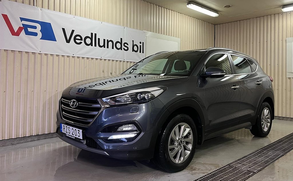 Hyundai Tucson 1.6 T-GDI 4WD 177hk Comfort Plus M.värm Drag 