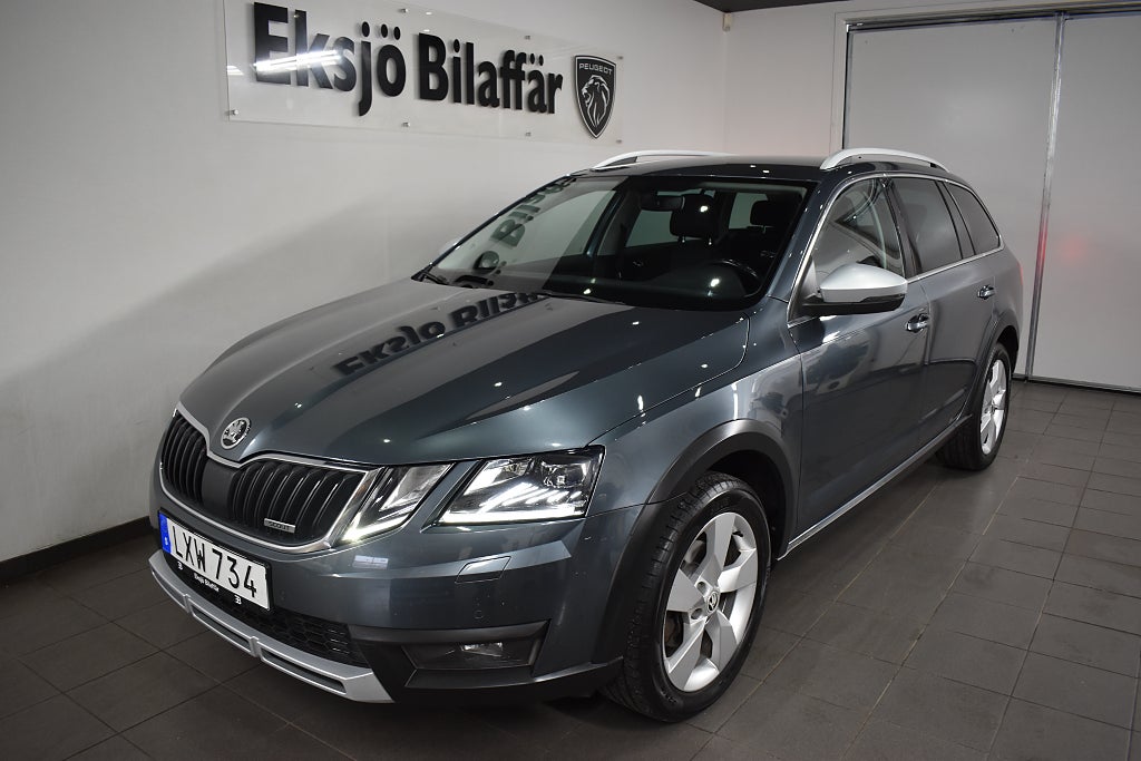 Skoda Octavia Scout 2.0TDI 4x4 DSG *Drag,Värmare,Ränta 3,99%*