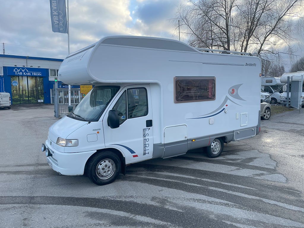 Fiat Dethleffs Globetrotter 2,8 idTD 122Hk B-Körkort Ny besiktigad