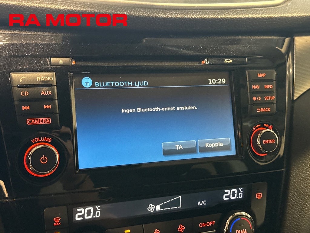 Nissan Qashqai 1.2 115hk Automat N-Connecta | 360° | Navi | Låga mil | 2018
