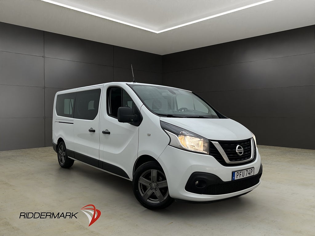 Nissan NV300 Kombi Lång Värmare Drag B-Kamera 9-Sits MOMS