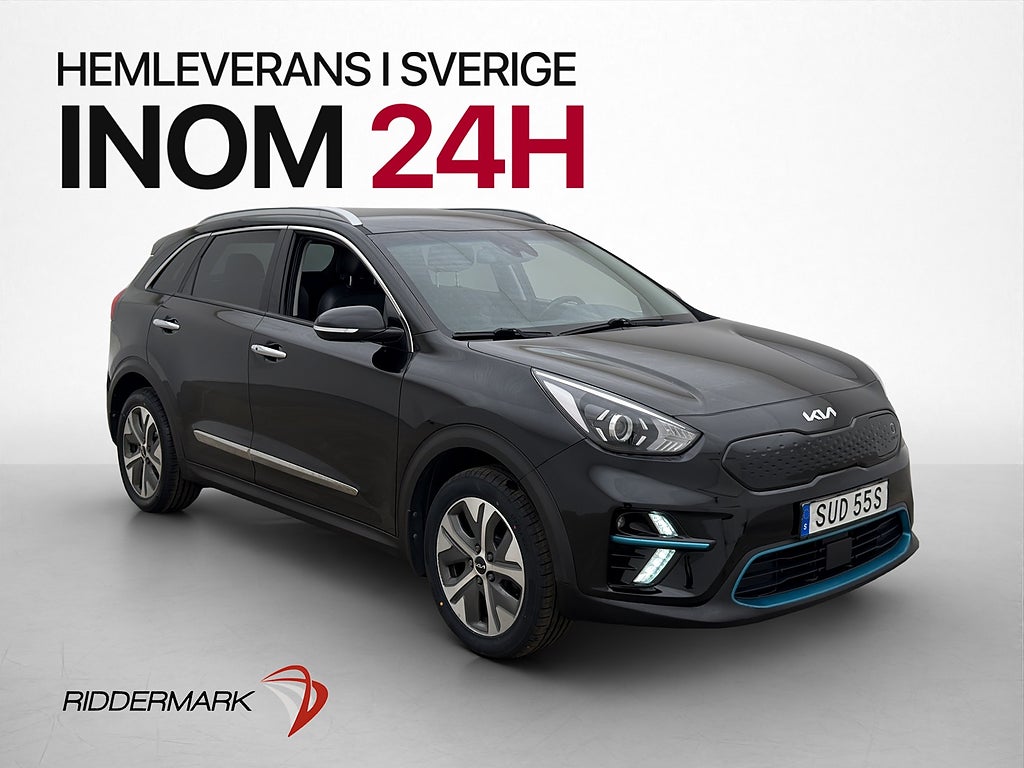 Kia E-Niro 64 kWh 204hk Advance Kamera Navi CarPlay Halvskin