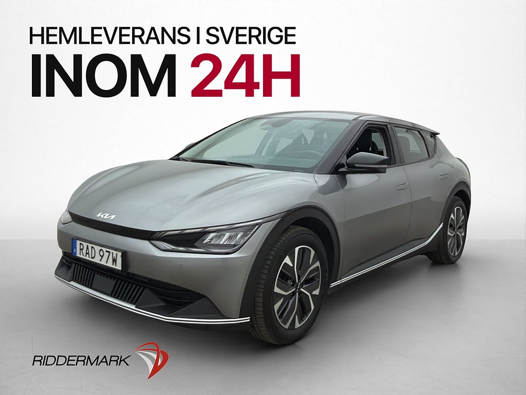 Kia EV6 77.4 kWh Kamera CarPlay Rattvärme Navi MOMS