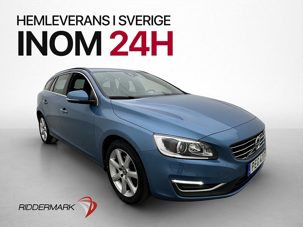 Volvo V60 D3 150hk Momentum Värmare Rattvärme Halvskinn