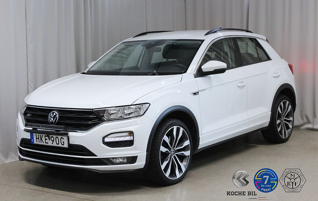 Volkswagen T-Roc 1.5 TSI 150HK, R-Line, S&V-hjul, Dragkrok