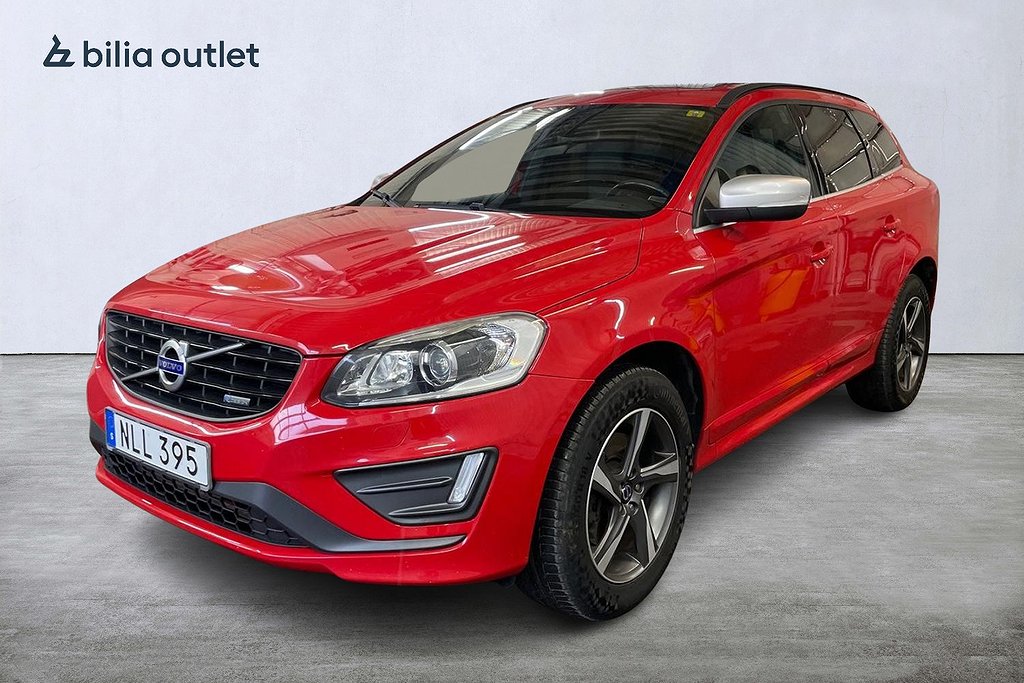 Volvo XC60 Polestar Opt D4 AWD R-Design Pano Värmare 215hk