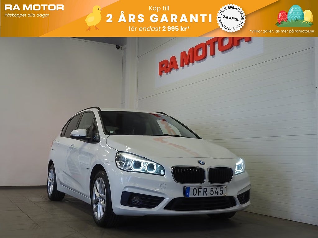 BMW 218 d 150hk Active Tourer  Sport line | Backkamera | Navi | 2017