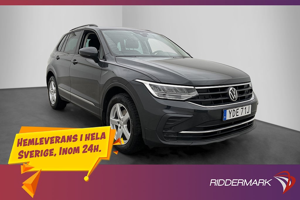 Volkswagen Tiguan 1.5 TSI Kamera Rattvärme Adapt-fart Drag
