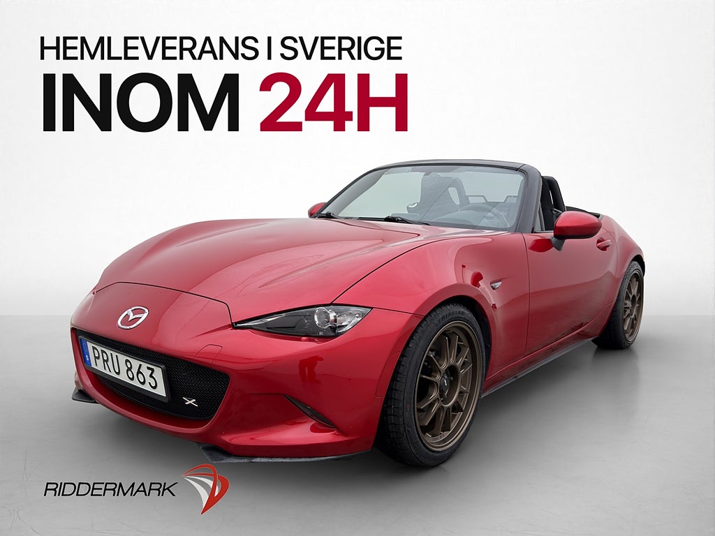 Mazda MX-5 1.5 131hk BBR Wilwood König Kolfiber-insug