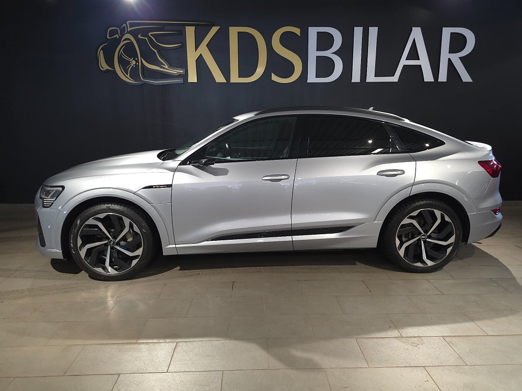 Audi E-Tron Sportback 55 Quattro S Line 408hk | Drag | Panorama