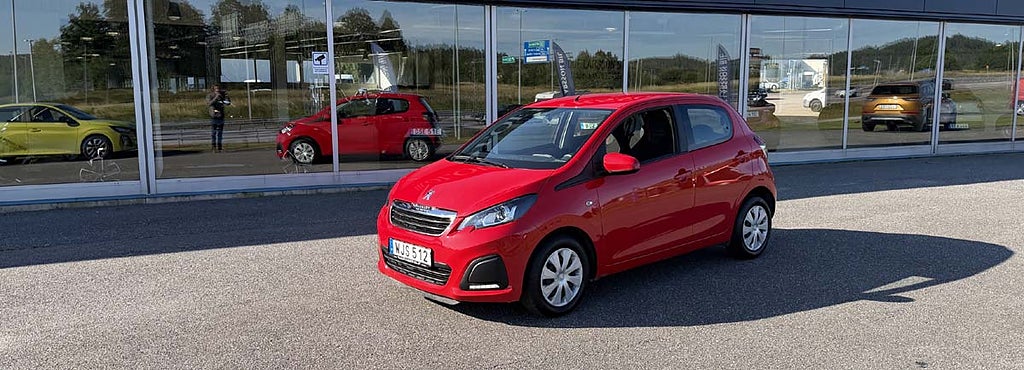 Peugeot 108 5-dörrar 1.0 VTi Active 3050 Mil!! Kamkedja 