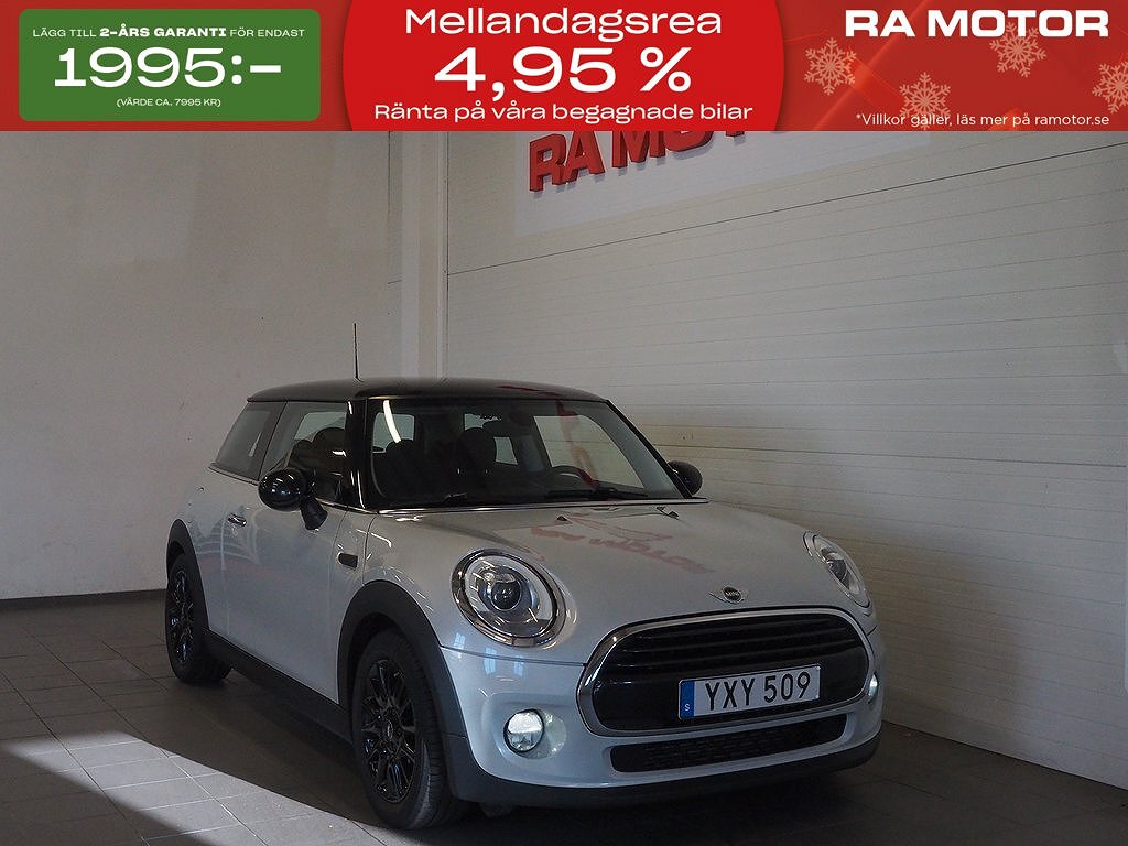 MINI Cooper Pepper 136hk 3-dörrars | Parksensorer | 