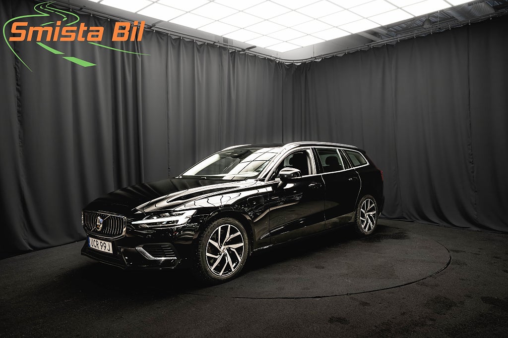 Volvo V60 Recharge T6 II AWD KOMFORTSTOL LÄDER DRAG KAMERA MOMS
