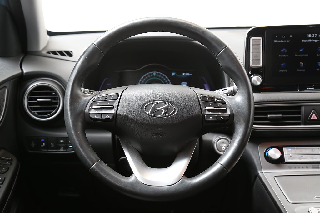 Hyundai Kona Electric 64 kWh Premium 204hk 1ägare I Nytt EV-batteri 2019