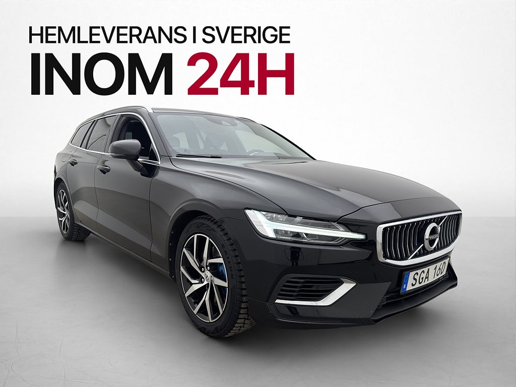 Volvo V60 T6 340hk AWD Kamera Värmare CarPlay Adaptiv Drag