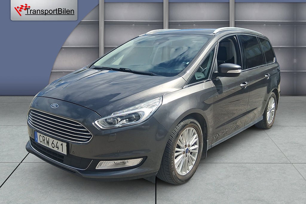 Ford Galaxy 2.0 TDCi 180 hk Auto Titanium Värmare Adap-farthållare