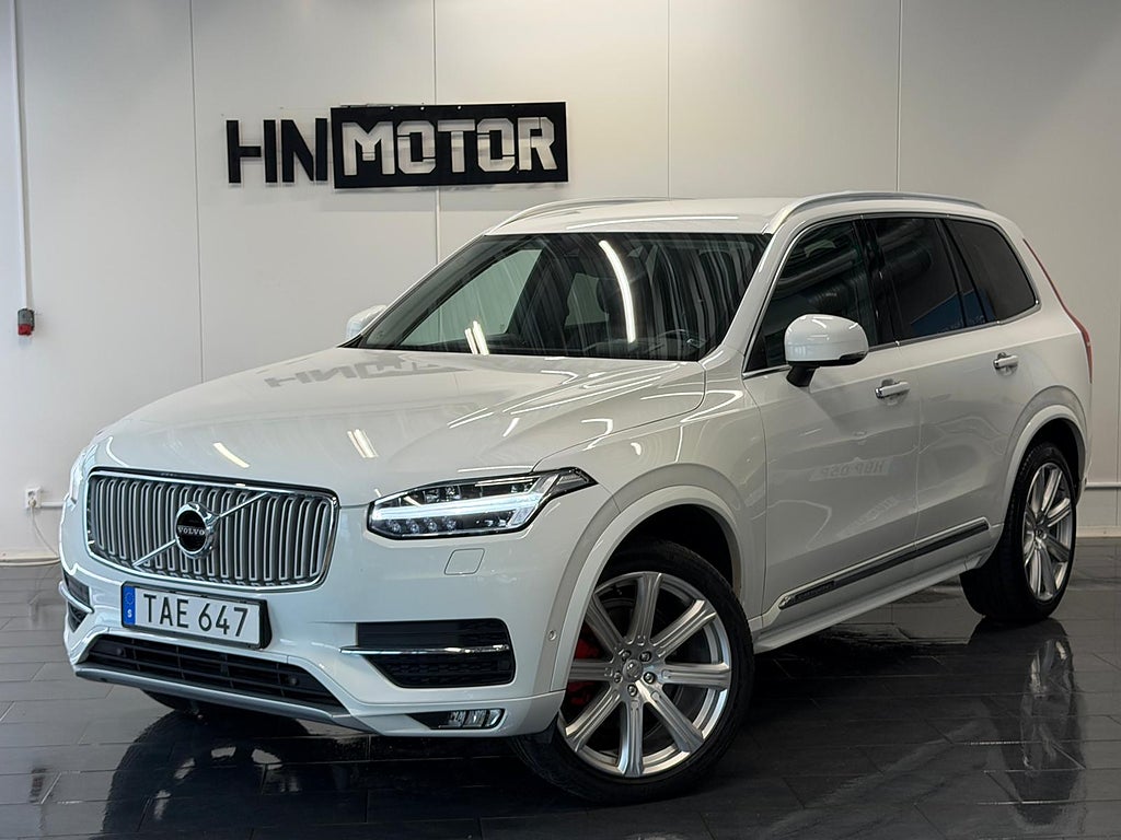 Volvo XC90 D5 AWD Geartronic Inscription |7Sits|HuD|BLIS|BKam|DRAG