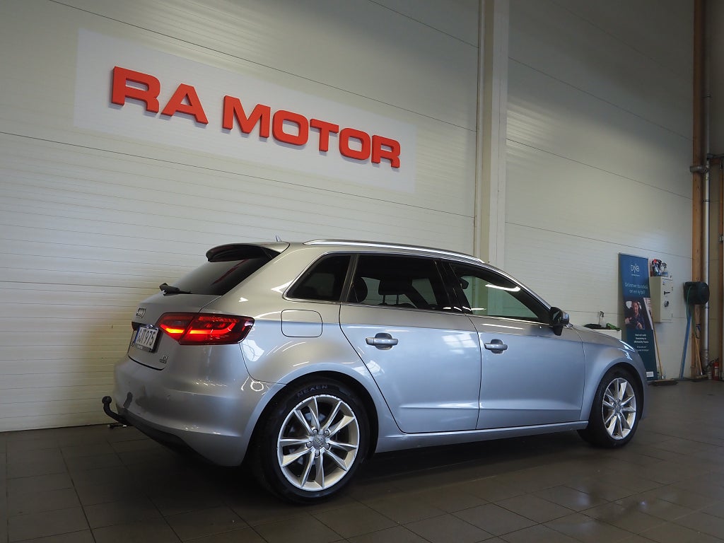 Audi A3 Sportback 2.0 TDI 150hk Quattro Drag Dieselvärmare PDC 2016