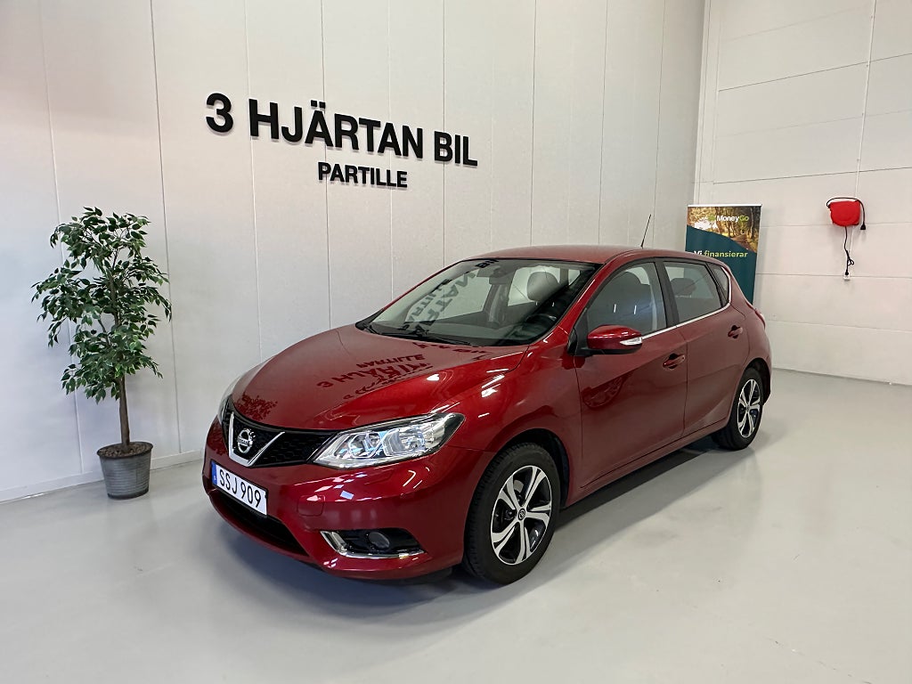 Nissan Pulsar I BACKKAMERA I NAVI I DRAG I BLUETOOTH I 1,95% RÄNTA 