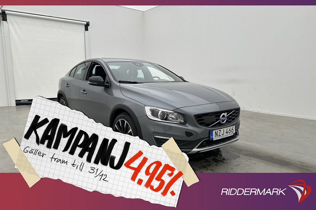 Volvo S60 Cross Country D4 AWD Summum VOC T 4,95% Ränta