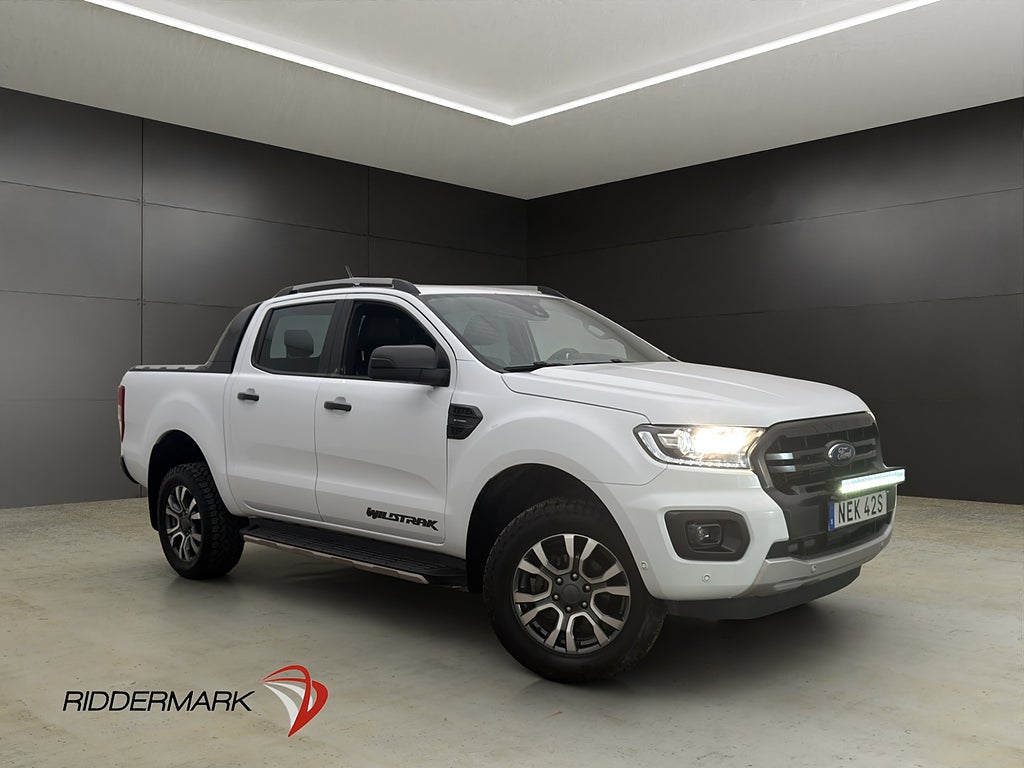 Ford ranger Wildtrak 213hk 4x4 Ny-Kamrem Värm Drag Diff Moms