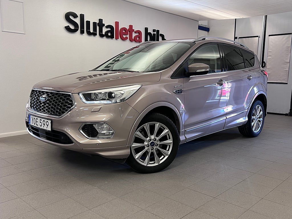 Ford Kuga 2.0 TDCi AWD Powershift Vignale Drag Skinn Kamera S/V 