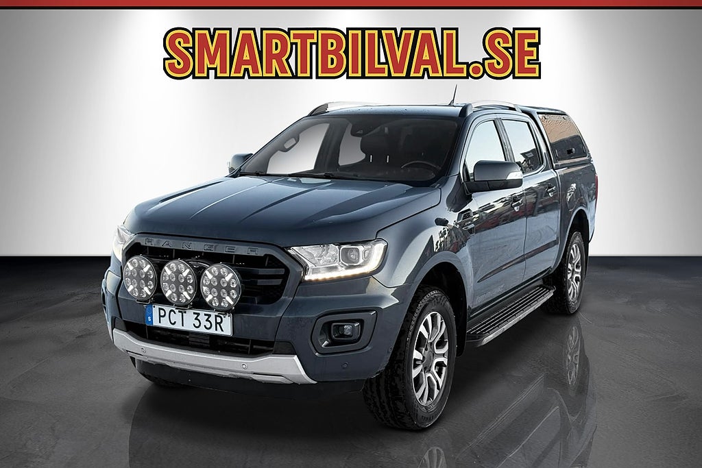 Ford ranger Wildtrak 2.0  Bi-Turbo 4x4 Aut Kåpa Drag Släde MOMS